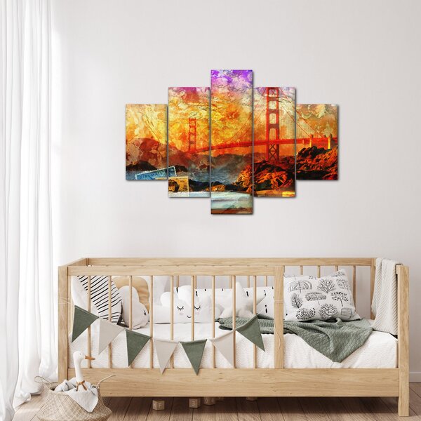 Tablou - Golden Gate, SanFrancisco, California (150x105 cm)
