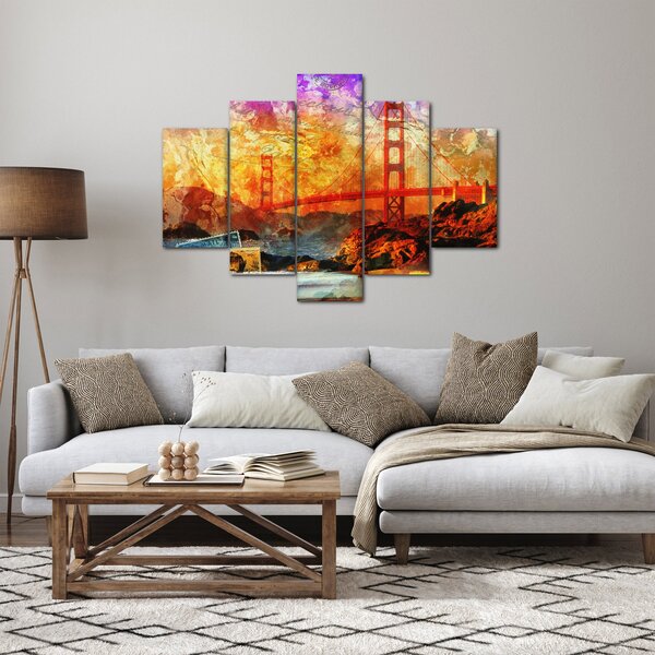 Tablou - Golden Gate, SanFrancisco, California (150x105 cm)