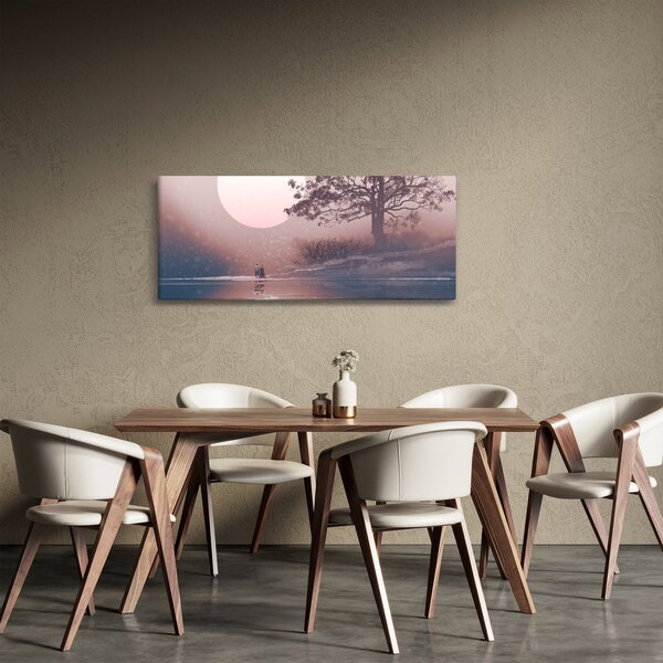 Tablou Perechea îndrăgostită (120x50 cm)