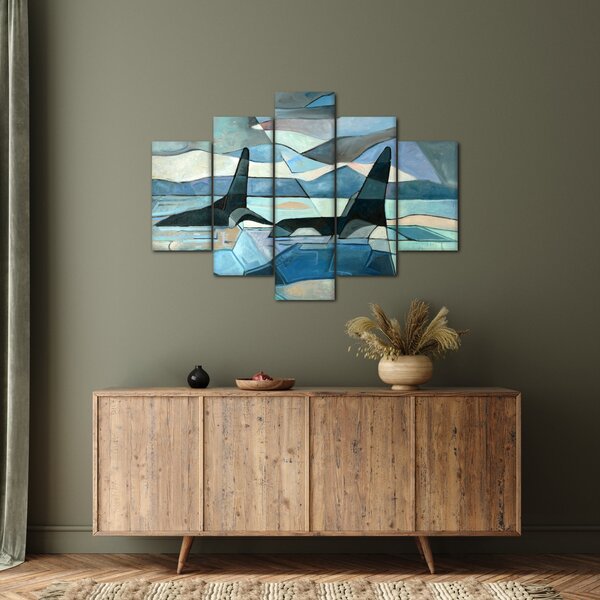 Tablou - Balene (150x105 cm)