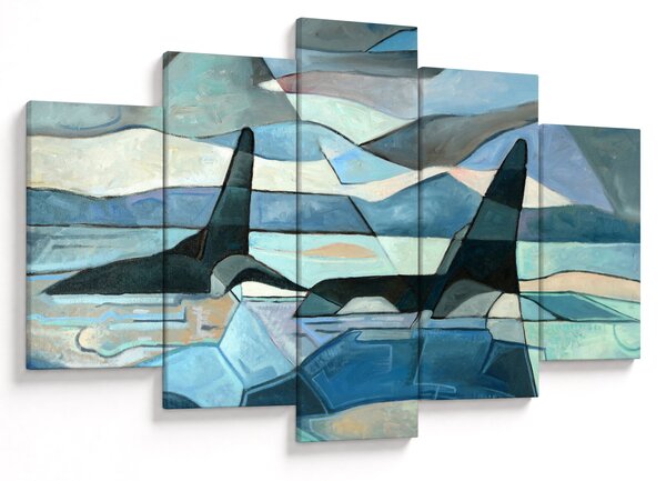 Tablou - Balene (150x105 cm)