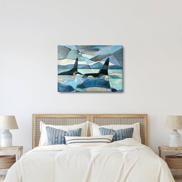 Tablou - Balene (70x50 cm)