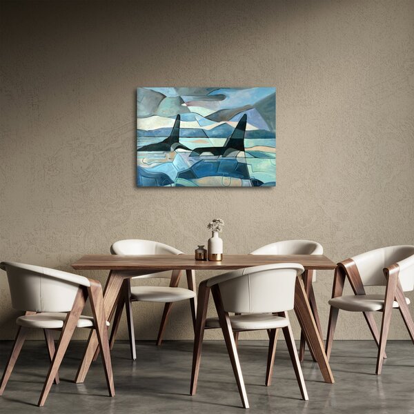 Tablou - Balene (70x50 cm)