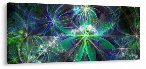 Tablou - Forme geometrice abstracte (120x50 cm)
