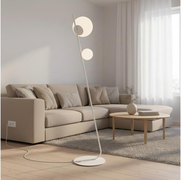 Lampadar TATU 2xG9/8W/230V alb