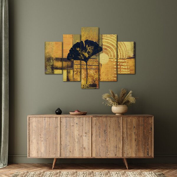 Tablou - Frunza ginkgo (150x105 cm)