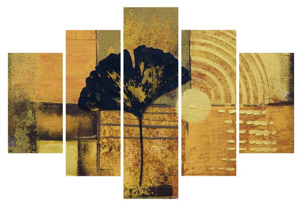 Tablou - Frunza ginkgo (150x105 cm)