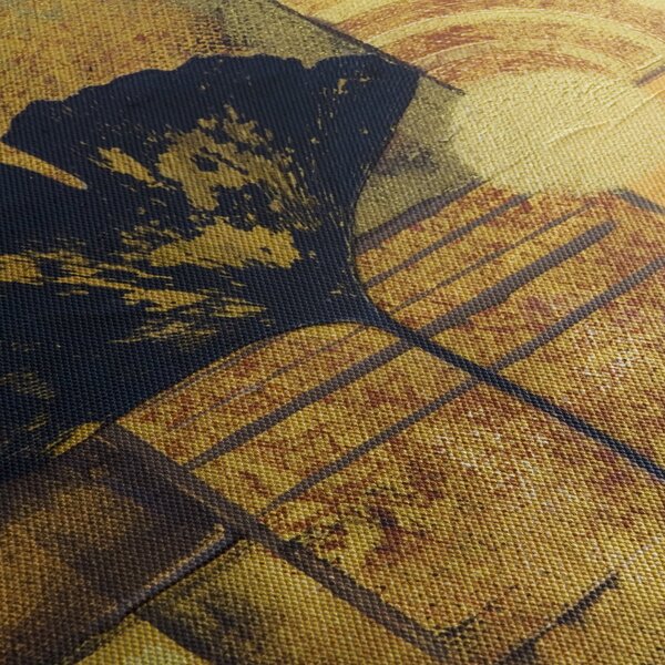 Tablou - Frunza ginkgo (90x60 cm)