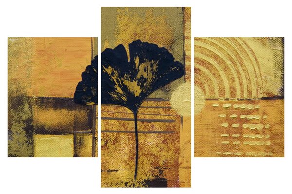 Tablou - Frunza ginkgo (90x60 cm)