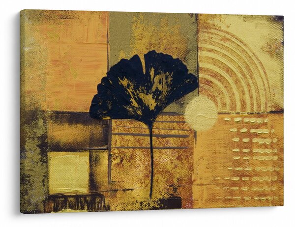 Tablou - Frunza ginkgo (70x50 cm)