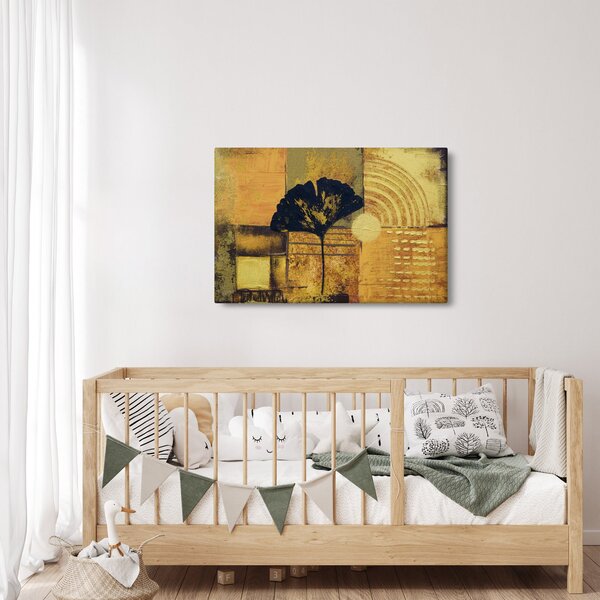 Tablou - Frunza ginkgo (90x60 cm)