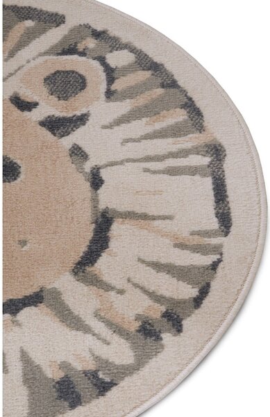 Covor pentru copii bej ø 100 cm Lion – Hanse Home