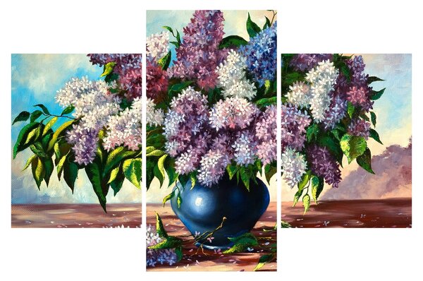 Tablou - Buchet de liliac (90x60 cm)