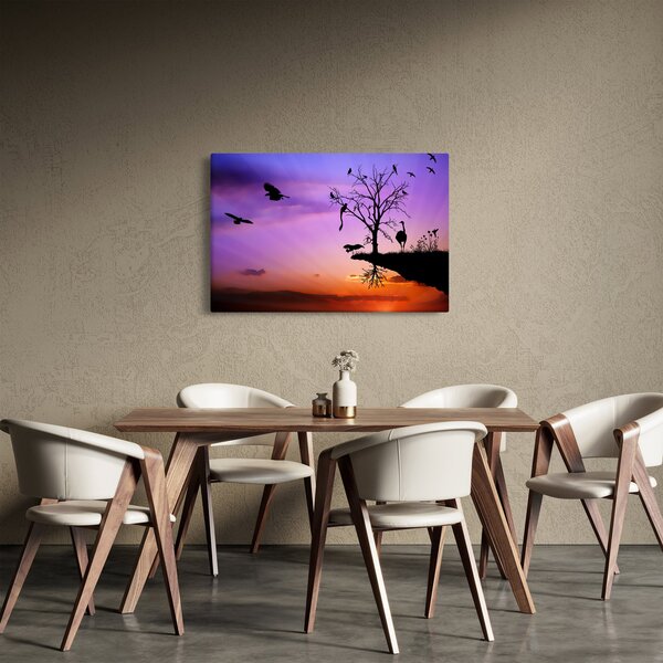 Tablou - Siluetele animalelor (90x60 cm)