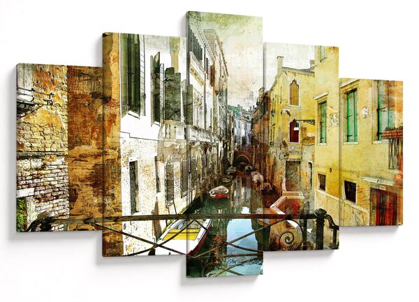 Tablou - Strada din Veneția (150x105 cm)