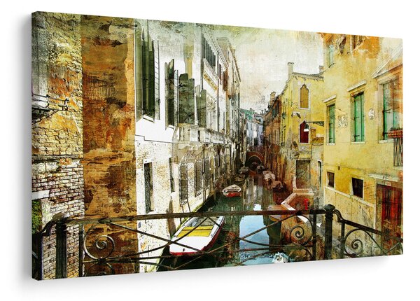 Tablou - Strada din Veneția (90x60 cm)