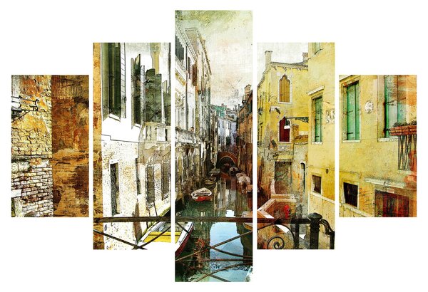 Tablou - Strada din Veneția (150x105 cm)