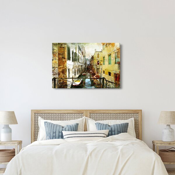 Tablou - Strada din Veneția (90x60 cm)