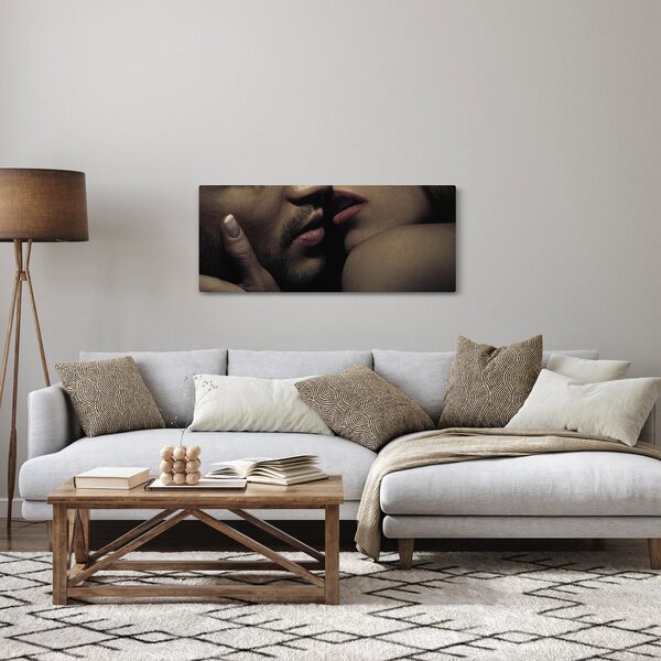 Tablou - Sărutul (120x50 cm)