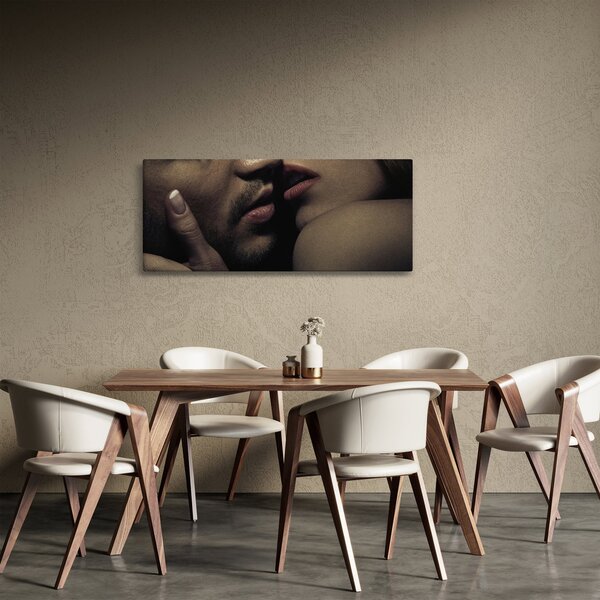 Tablou - Sărutul (120x50 cm)