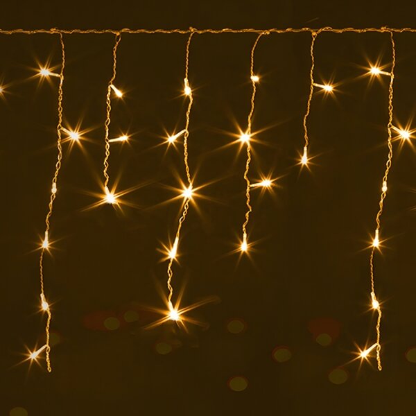 BRILAGI - Ghirlandă LED pentru exterior, 400 LED, 8 funcții, 23 x 0,6 m, IP44, alb cald