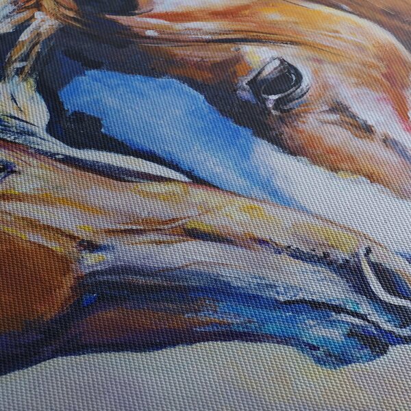 Tablou - Caii îndrăgostiți (70x50 cm)