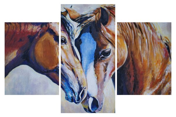 Tablou - Caii îndrăgostiți (90x60 cm)