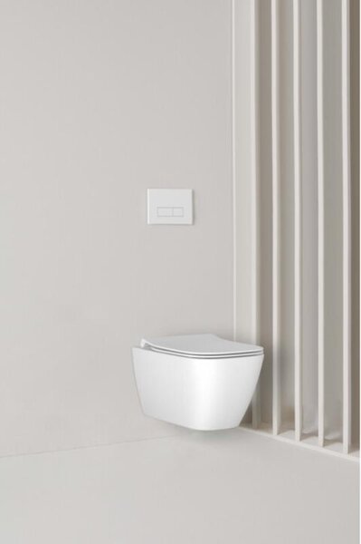 Capac vas WC Ideal Standard I.Life B, slim, Soft Close, duroplast, 36x45x4,5 cm, alb