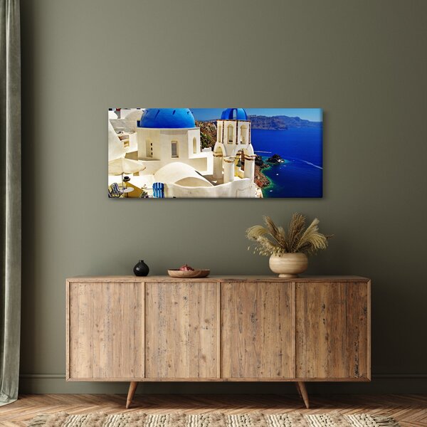 Tablou - Santorini, Grecia (120x50 cm)