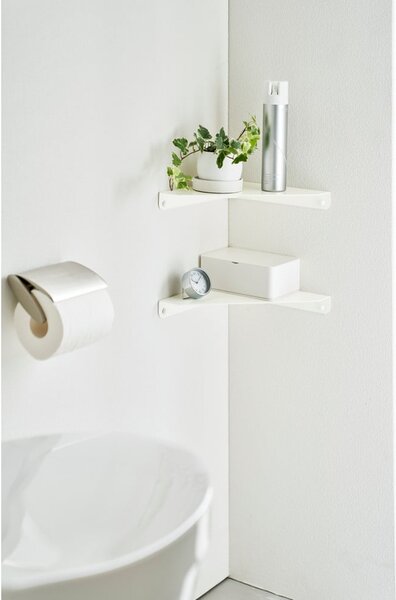 Raft alb de colț din metal 22 cm Tower – YAMAZAKI