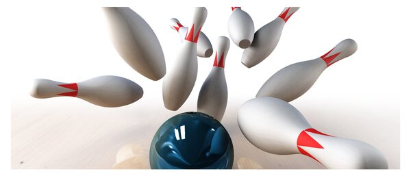 Tablou - Bowling (120x50 cm)