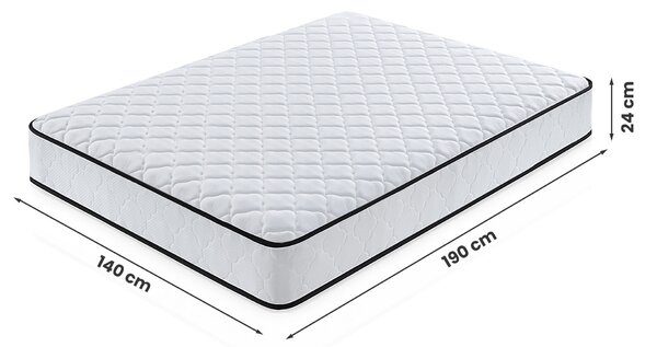 Saltea cu arcuri 140x190 cm (H3). Promo -15%. 1152134