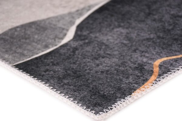 Covor albastru-gri lavabil 80x150 cm – Vitaus