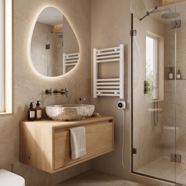 Radiator electric Rea Moris 50x40 White