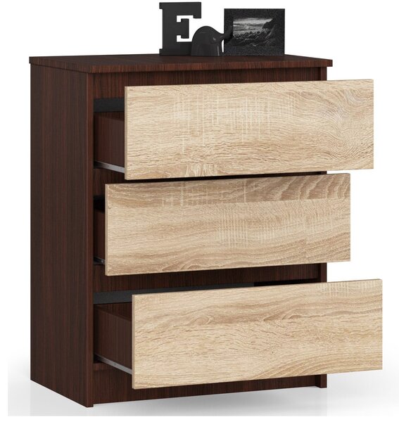 Comodă Kalista II (wenge + stejar sonoma). Promo -12%. 1151971