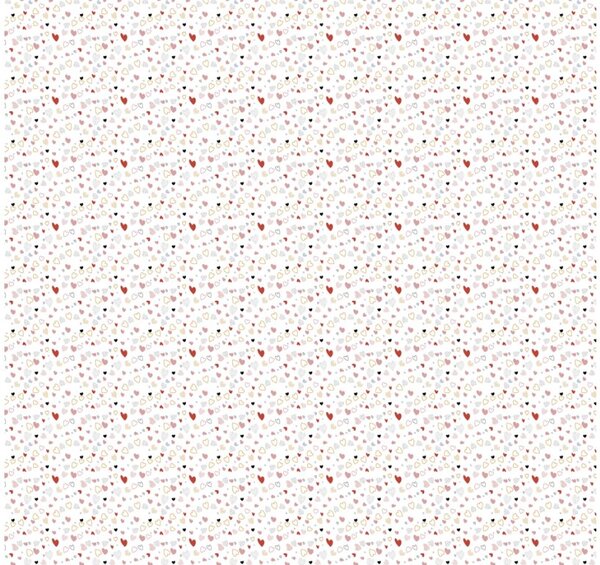 Fata de perna din bumbac LOVITA 40x60 cm, roz