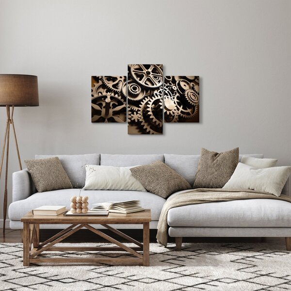 Tablou - Piese de ceas (90x60 cm)
