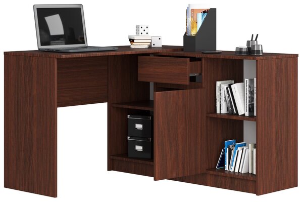 Masă PC de colț Cuidar (wenge). Promo -18%. 1151960