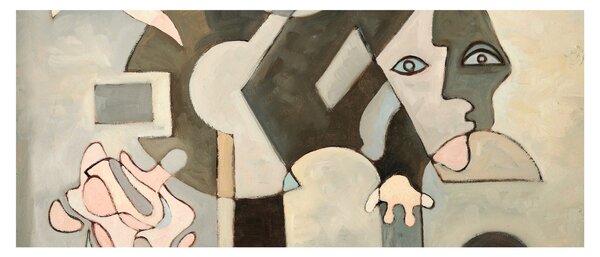 Tablou - Cubismul (120x50 cm)