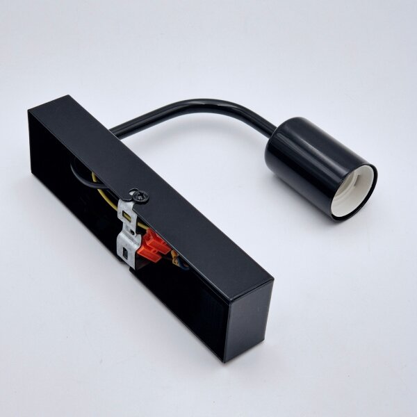 Aplică ASTRID 1xE27/60W/230V negru lucios
