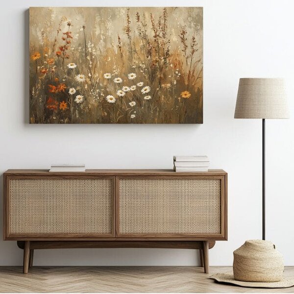 Armonia eleganței rustice | finisată de mâna artistului - 40x60 cm