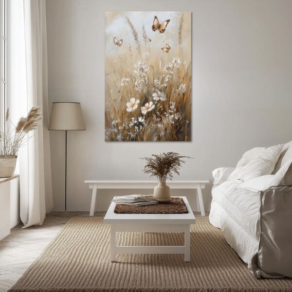 Fluturele lui Iris | finisată de mâna artistului - 40x60 cm