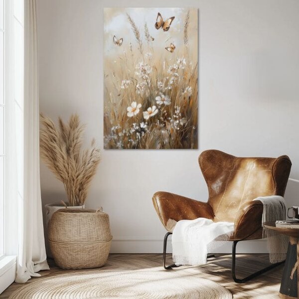 Fluturele lui Iris | finisată de mâna artistului - 40x60 cm