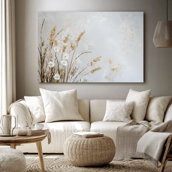 Pajiște tăcută | finisată de mâna artistului - 40x60 cm
