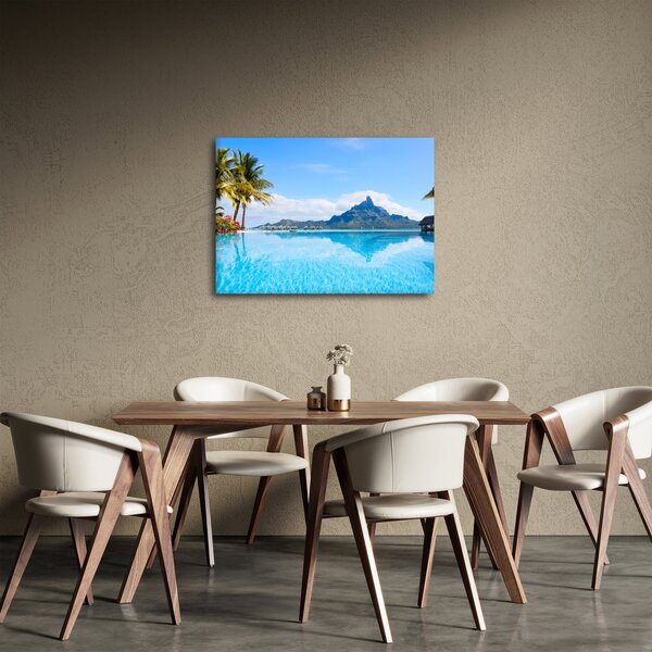 Tablou - Bora-Bora, Polinezia Franceză (70x50 cm)