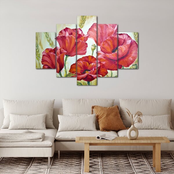 Tablou - Mac - flori (150x105 cm)