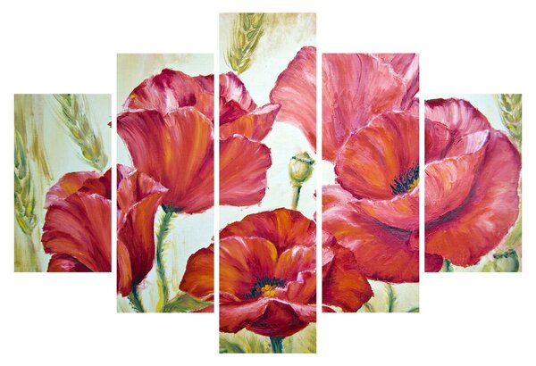 Tablou - Mac - flori (150x105 cm)
