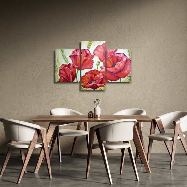 Tablou - Mac - flori (90x60 cm)