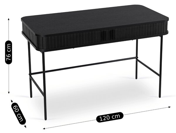 Masă PC Trisha B120 (negru). Promo -16%. 1157029