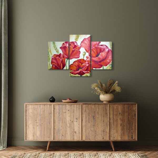 Tablou - Mac - flori (90x60 cm)